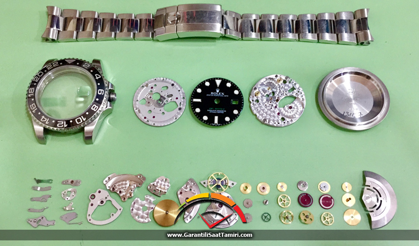 Rolex GMT-Master II Saat Tamir ve Bakımı - Rolex 3186 Kalibre