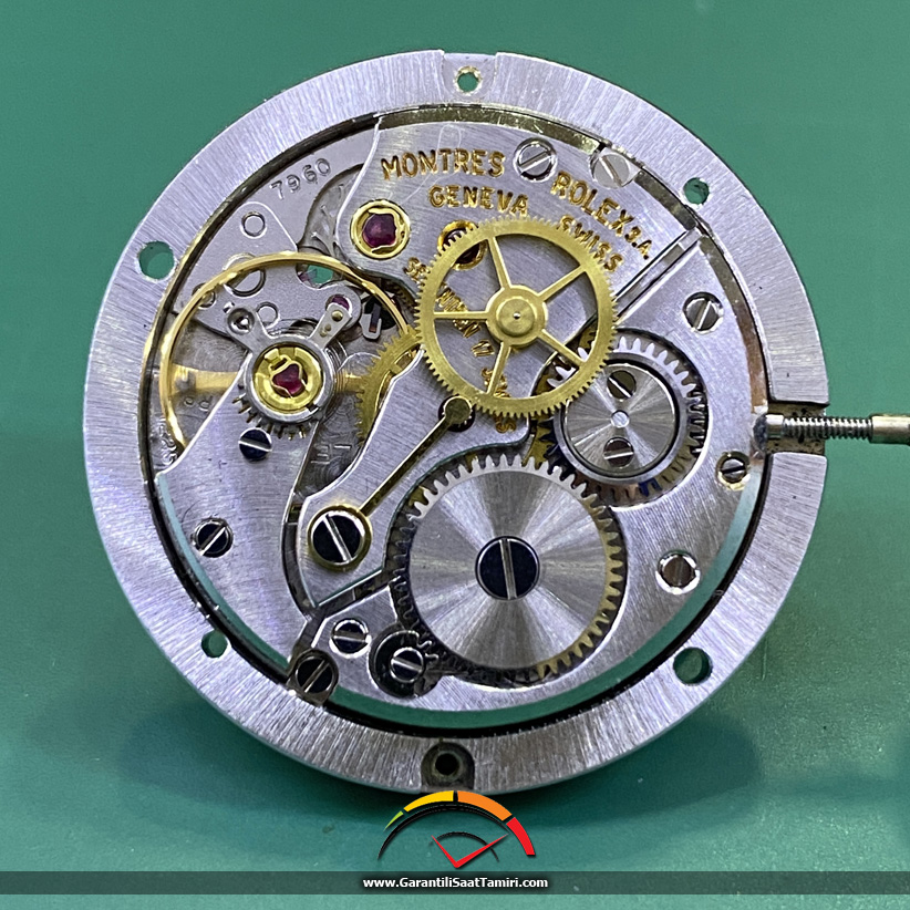 Rolex 6694 Oysterdate Precision Saat Bakımı - Rolex 1225 Kalibre